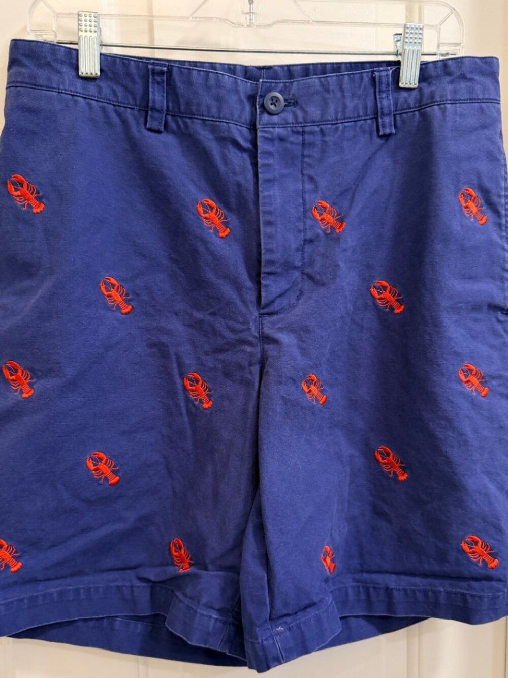 Vineyard Vines Lobster Embroidered Club Shorts 33 - Picture 1 of 11